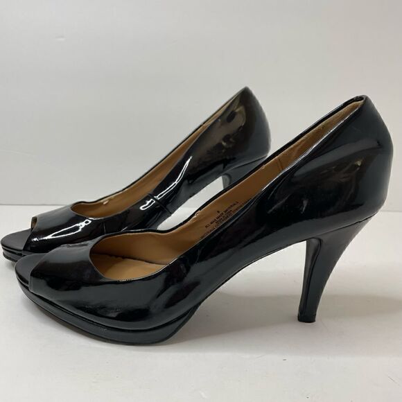 Merona| 8Medium| Patent leather | peep toe| Basic Pump - Picture 4 of 11